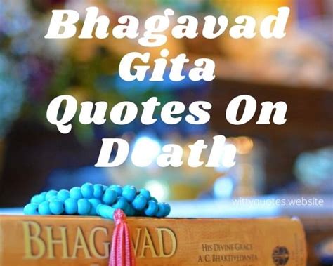 101+Bhagavad Gita Quotes On Death & Love in Hindi, English