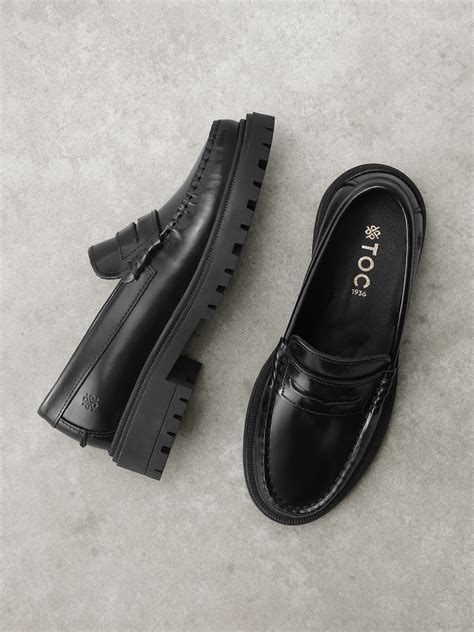 THE ORIGINAL PLAYBOY Toc Penny Loafer Brigitte in Black