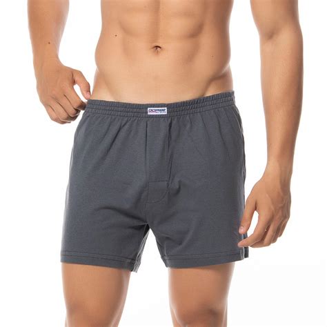Cueca Samba Canção Antiga - Cueca Samba Canção masculina algodão com abertura frontal