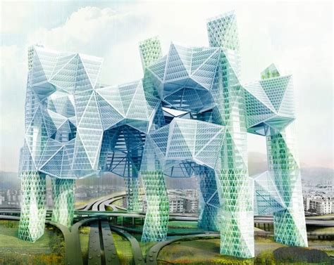 Skyvillage – безавтомобильный город в Лос-Анджелесе