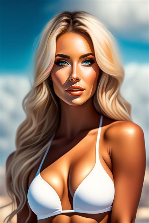 Lexica - Art by Dandonfuga, Instagram model Hannah Palmer, blonde hair ...