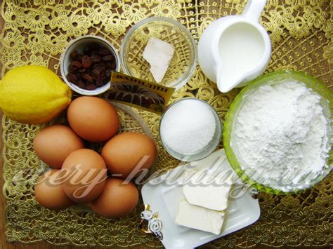 Кулич сливочный, рецепт
