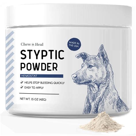 Styptic Powder for Dogs, Cats, and Other Animals - 1.5 oz - Quick Stop
