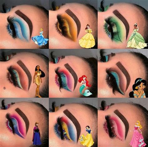 Maquillaje inspirado en pricesas Disney. Elije a tu princesa favorita ...