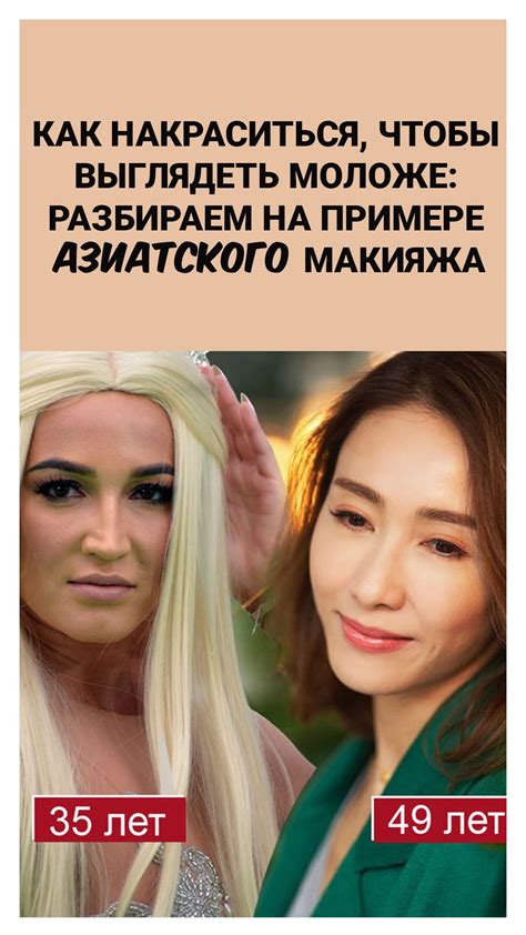 Как накраситься, чтобы выглядеть моложе: разбираем на примере ...
