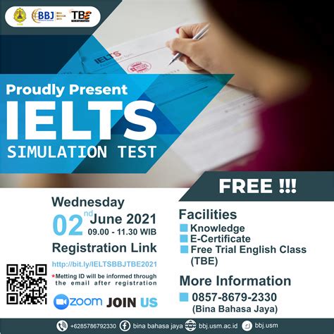 IELTS SIMULATION TEST – Bina Bahasa Jaya