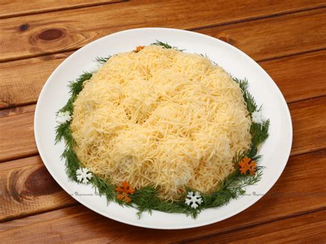 Салат Сугробы | «Вкусномир» | комбинат питания