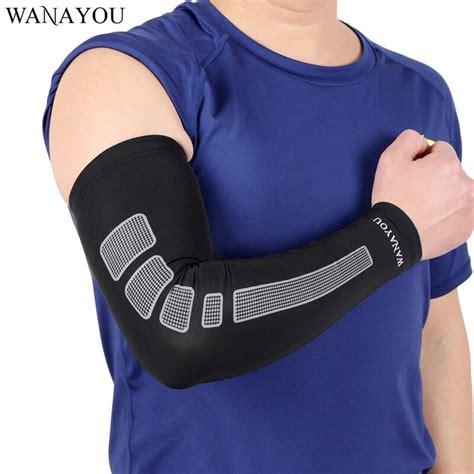 Aliexpress.com : Buy WANAYOU 1PCS Antiskid Silicone Cycling Arm Sleeves Basketball Armband Sport ...