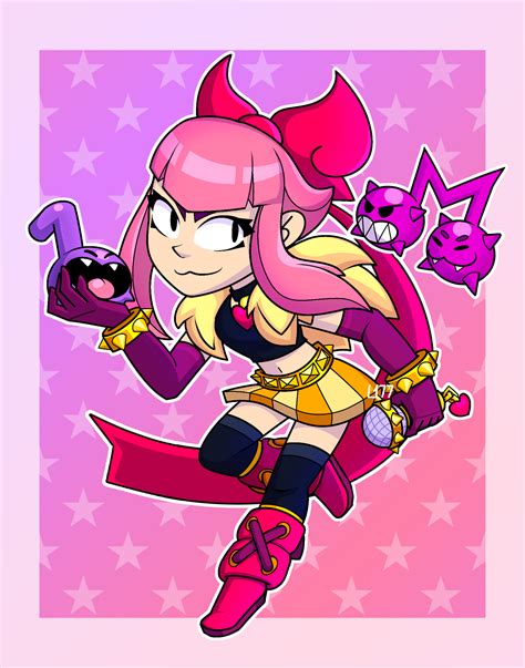 Melodie fanart : r/Brawlstars