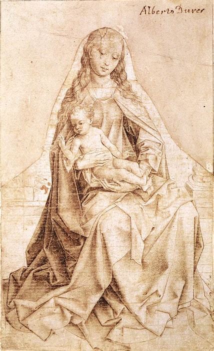 Weyden Virgin with the Blessing Child (картина) — Рогир ван дер Вейден