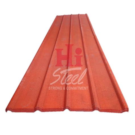 harga atap spandek pasir mm     merah hati  steel