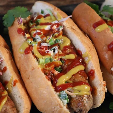 Korean Inspired Hot Dogs – Three Aussie Farmers