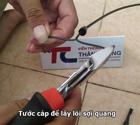 Hướng dẫn cách bấm đầu fast connect quang - Viễn Thông Thành Công