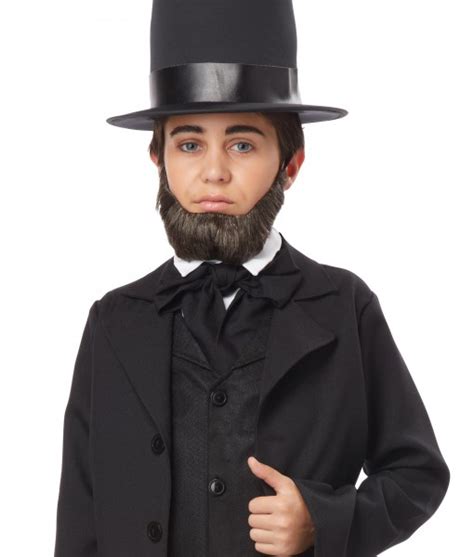 Child Honest Abe Beard - Halloween Costume Ideas 2023