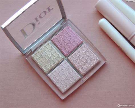 Палетка хайлайтеров Dior BACKSTAGE GLOW FACE PALETTE - «Любимая палетка ...