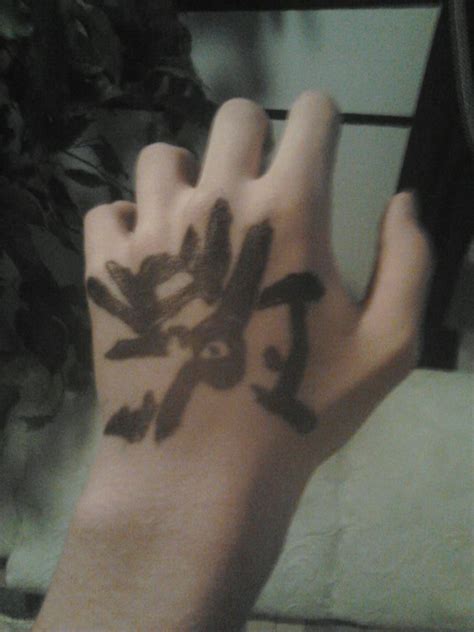 Dishonored tattoo by brushels on DeviantArt