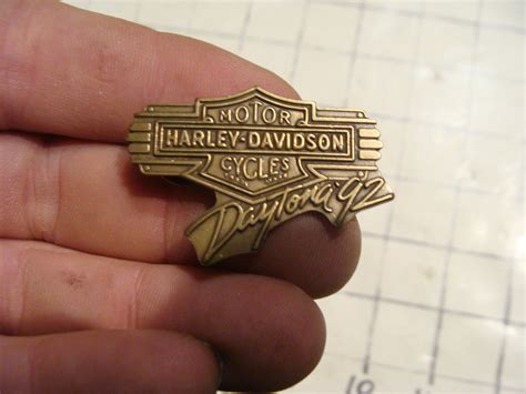 vintage Harley Pin: HARLEY DAVIDSON Daytona 1992 | eBay