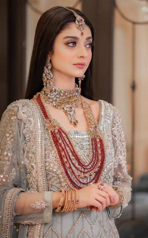 gorgeous noor zafar khan white bridal dresses pakistani bridal