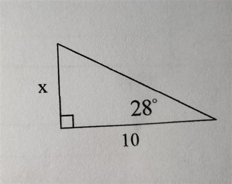 Solved X 28° 10 | Chegg.com