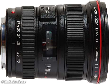 Canon 17-40mm Performance