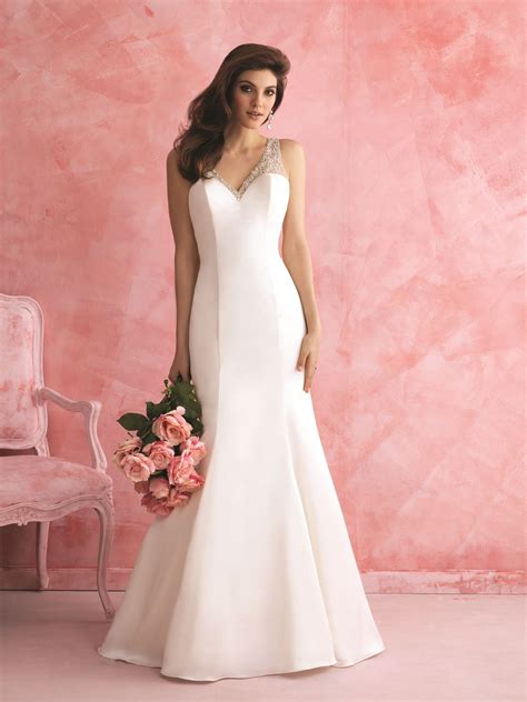"Victoria" | Allure bridal, Satin wedding gown, Romance wedding dress