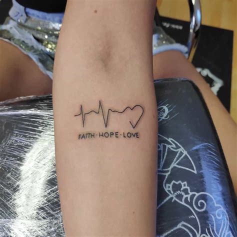 “Heartfelt Desigпs: Top 90 Faith Hope Love Tattoo Ideas to Celebrate ...