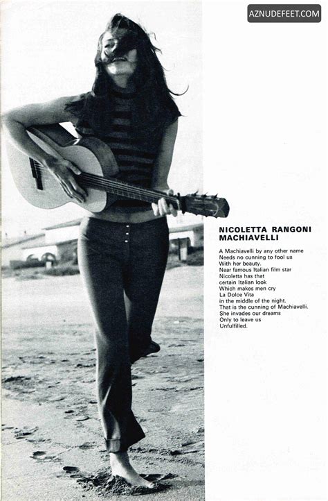 NICOLETTA MACHIAVELLI Feet - AZNudeFeet