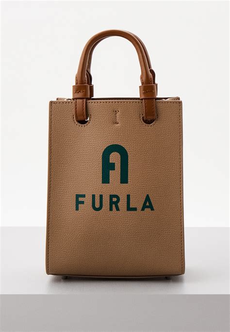 Сумка Furla FURLA VARSITY STYLE MINI TOTE, цвет: бежевый, MP002XW0KQZP ...
