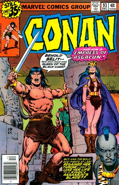 Read online Conan the Barbarian (1970) comic - Issue #93