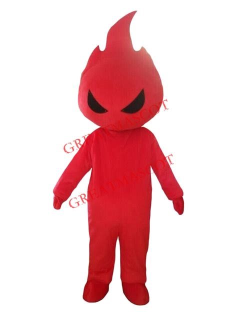 Fire Mascot Costume