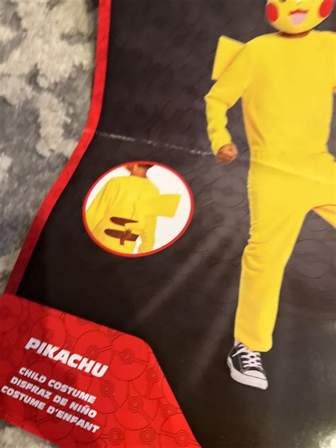 Disguise Pokémon Pikachu Childrens Halloween Costume … - Gem