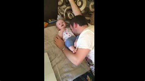 Dad eats baby - YouTube