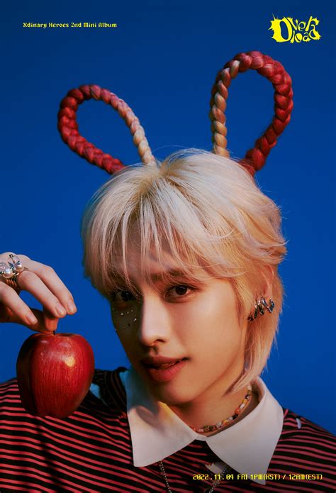 xdinary heroes  mini album overload concept photo  gaon