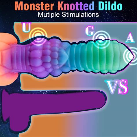 Snapklik.com : 9 Monster Dildo Fantasy Knot Dildo, Huge Dragon Dildo
