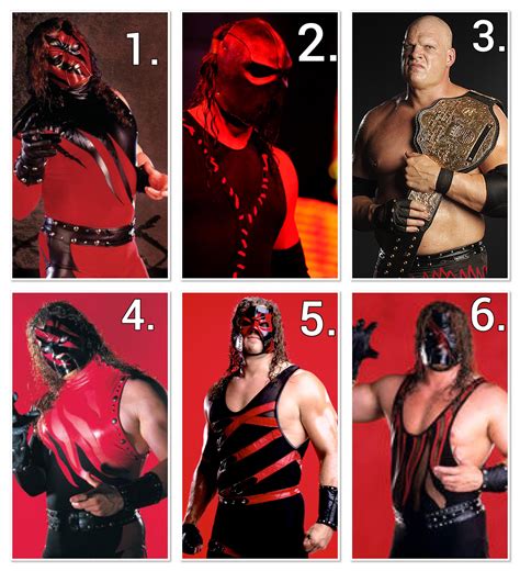 Ranking Kane’s attire. What are your favourites? : r/SquaredCircle