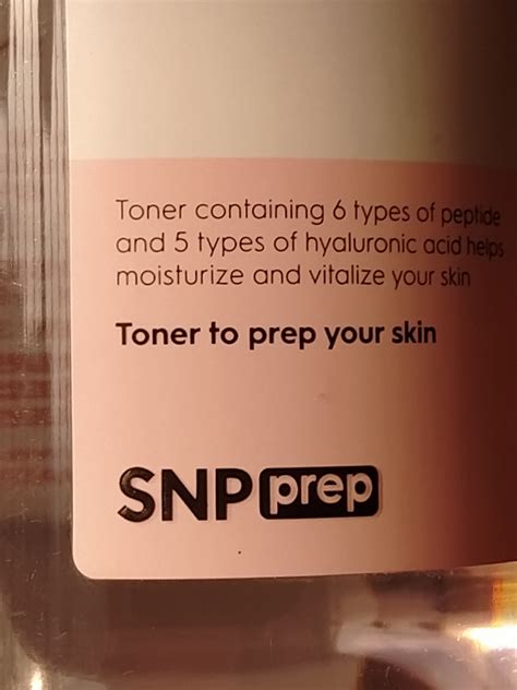 SNP Prep Peptaronic Toner Review