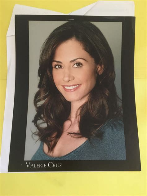 Valerie Cruz #2 , original talent agency headshot photo with credits