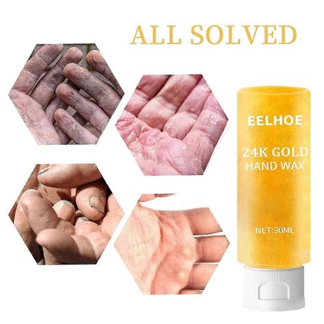 Honey Peel Off Hand Mask, Moisturising Repair Hand Mask, 24K Gold Hand