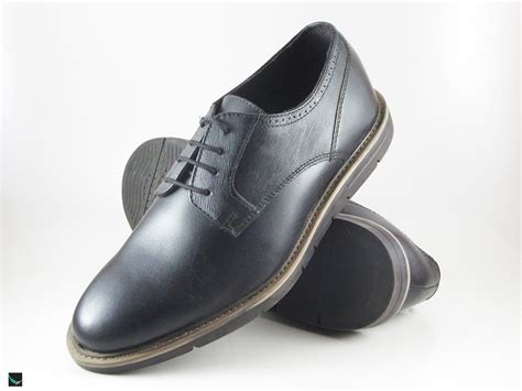 Men's Casual Black Leather Shoes - 4493 - Leather Collections On ...