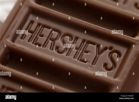 Hershey's milk chocolate bar Stock Photo - Alamy