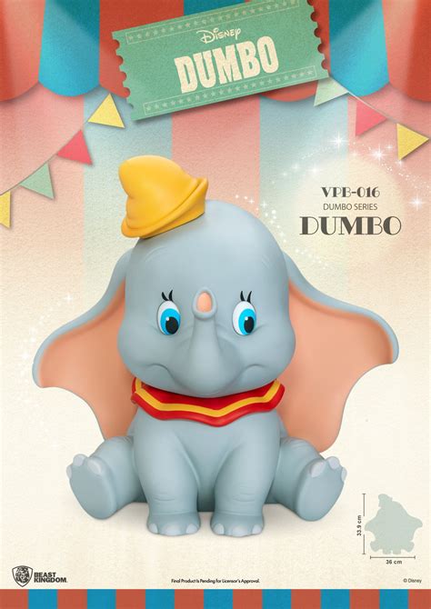 beast kingdom piggy bank vinyl large dumbo series dumbo jacs