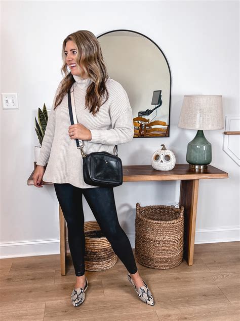 Oversized Sweater and Leggings Four Ways - By Lauren M