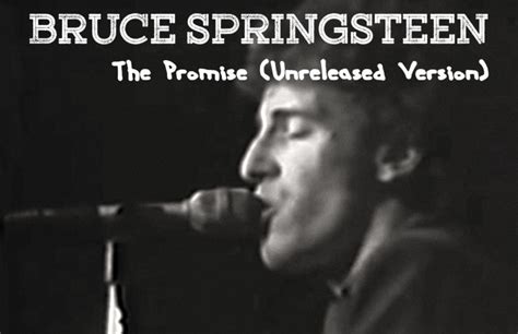 Bruce Springsteen: The Promise (Unreleased Version) | Pure Frosting