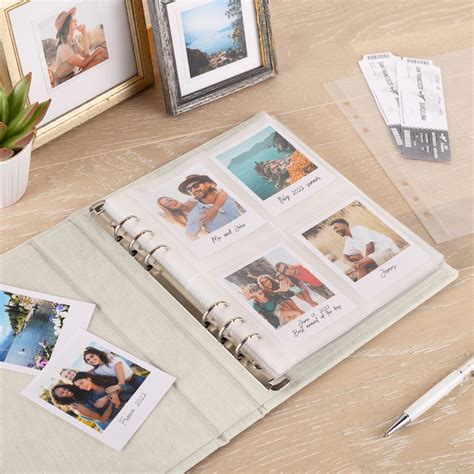 Instax Square Photo Album, Personalized Photo Album for Fujifilm Instax Square SQ1, SQ6, SQ20 ...