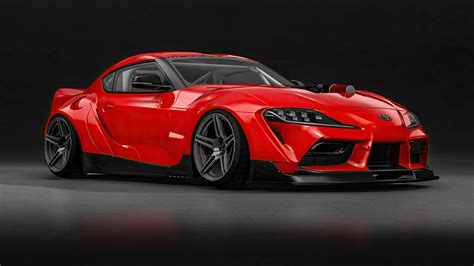 Toyota Supra Render Front 4k Wallpaper,HD Cars Wallpapers,4k Wallpapers