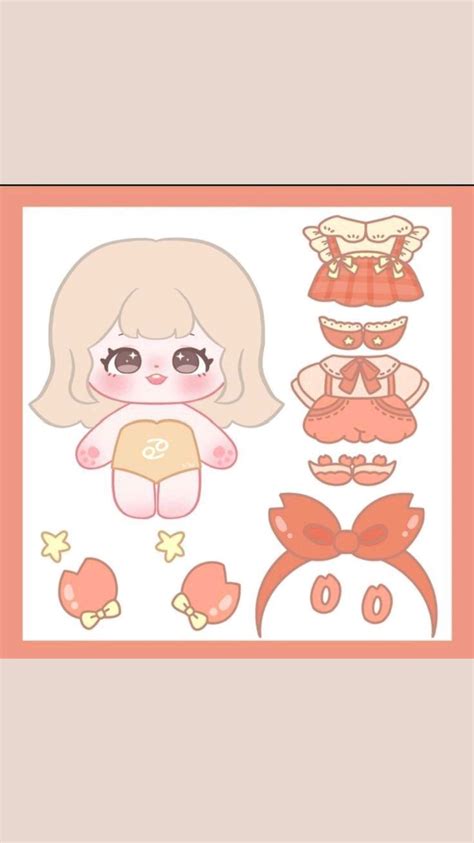 chibi paper doll | Куклы, Бумажные куклы