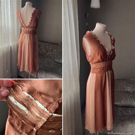 Винтаж: Haute Couture. Alberta Ferretti. Платье из шёлка-вуали ...