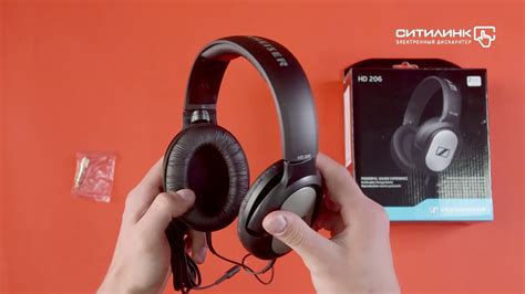 Обзор наушников SENNHEISER HD 206 | Ситилинк - YouTube