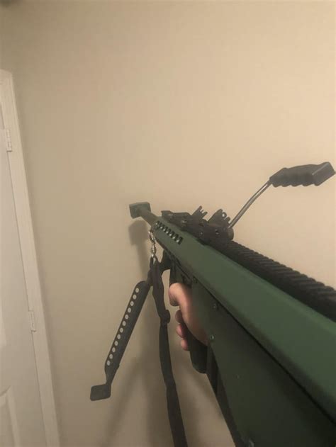 [WIP] LT M82A2 Bullpup. Stock internals. Triggers are linked using a ...