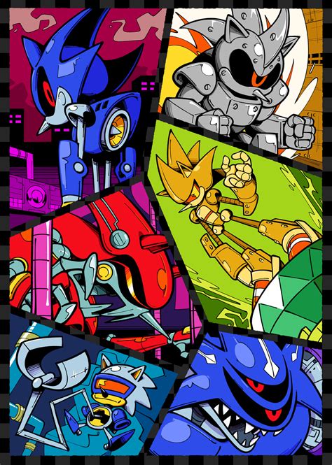 metal sonic mania  shenaniganza  newgrounds